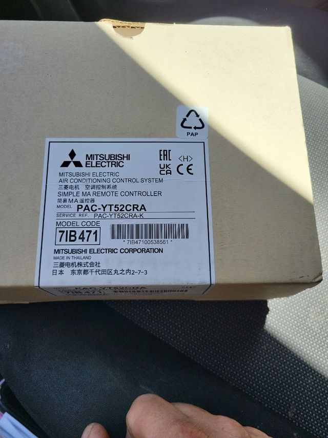 Termostato Mitsubishi Aire Acondicionado