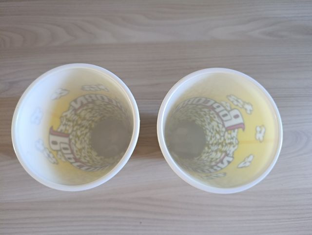 2 Bicchieri Popcorn