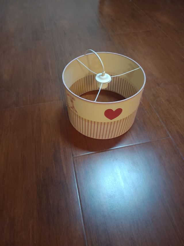 Lámpara infantil rosa - Techo