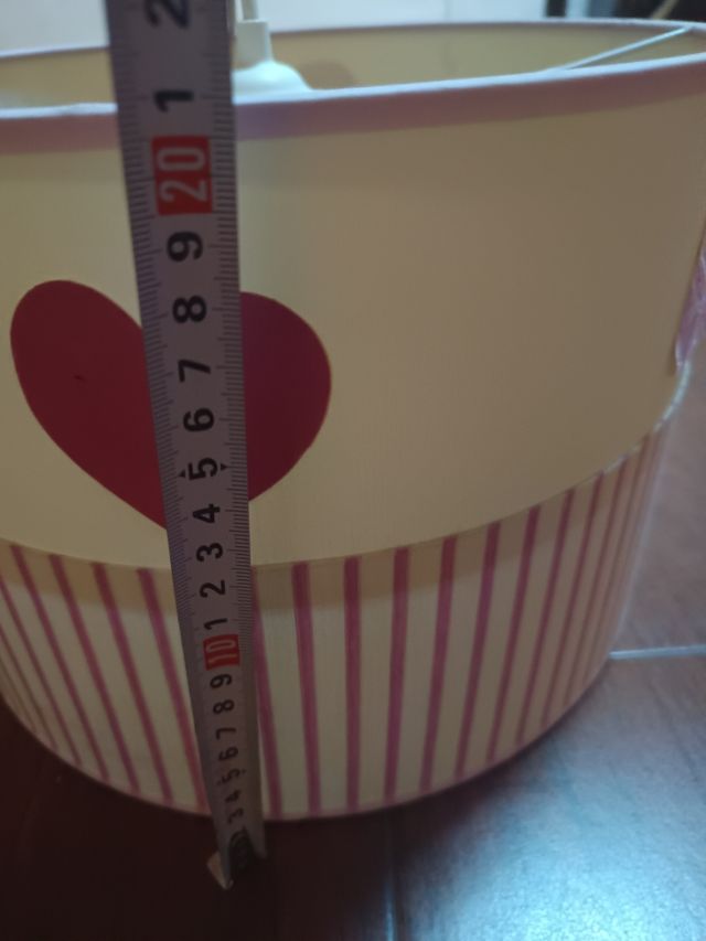 Lámpara infantil rosa - Techo