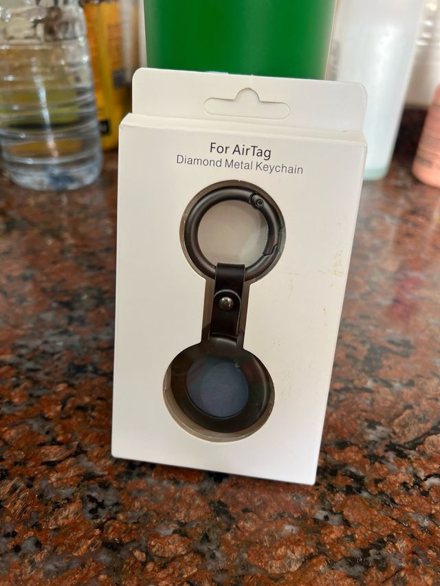 Llavero AirTag: Metal, Diamante