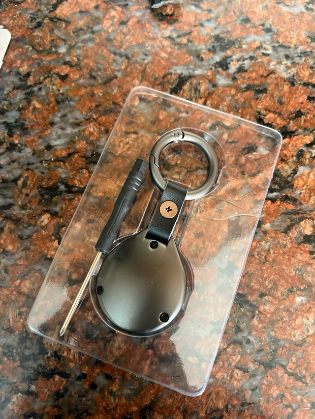 Llavero AirTag: Metal, Diamante