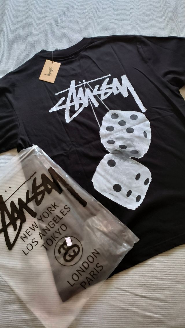 Camiseta Stussy negra - Talla L