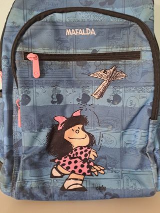 Mochila escolar Mafalda 