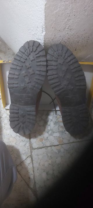 Zapatos Piel Marrón Talla 43