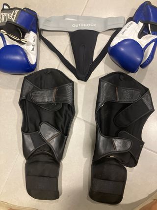 Everlast Muay Thai - Protecciones Boxeo