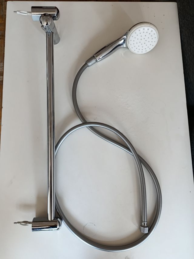 Alcachofa ducha cromo-blanca