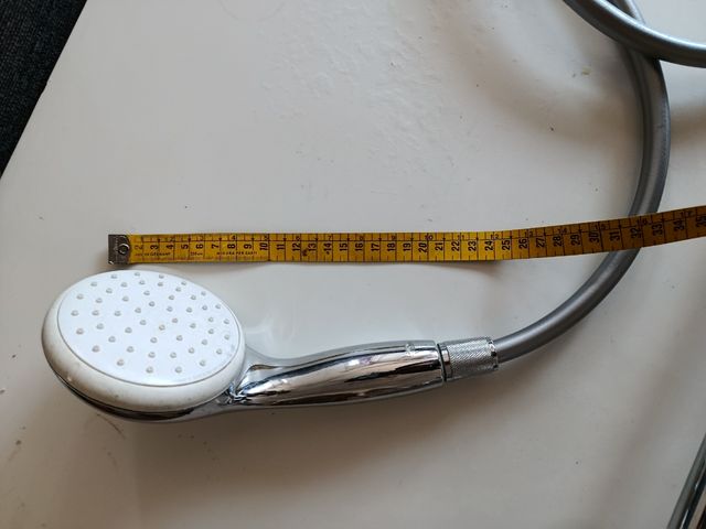 Alcachofa ducha cromo-blanca