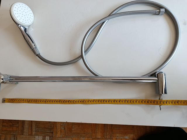 Alcachofa ducha cromo-blanca