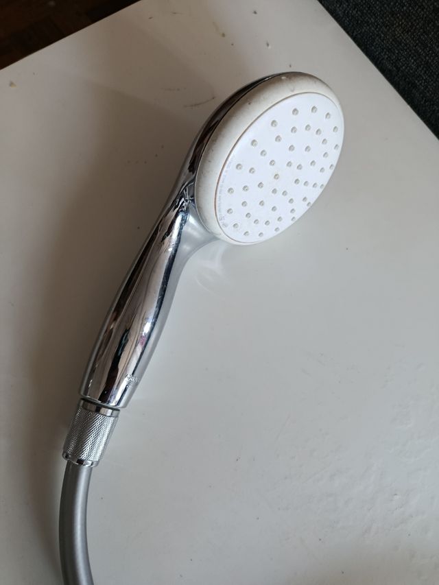 Alcachofa ducha cromo-blanca