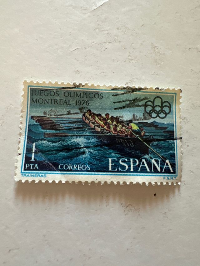 Sello Juegos Olímpicos Montreal 1976