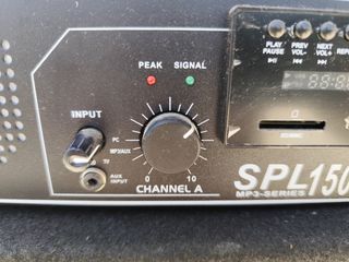 SPL1500 - Etapa potencia 1500w Con mando