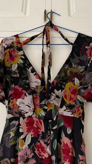 Mono Zara estampado floral
