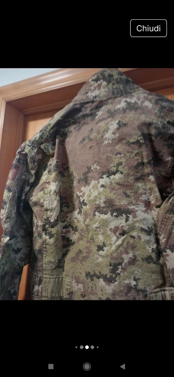 Pantaloni mimetici uomo tg.50