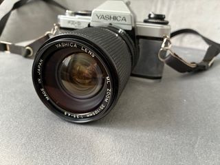 LOTE YASHICA FX-DQuartz+ Objetivo + Flash