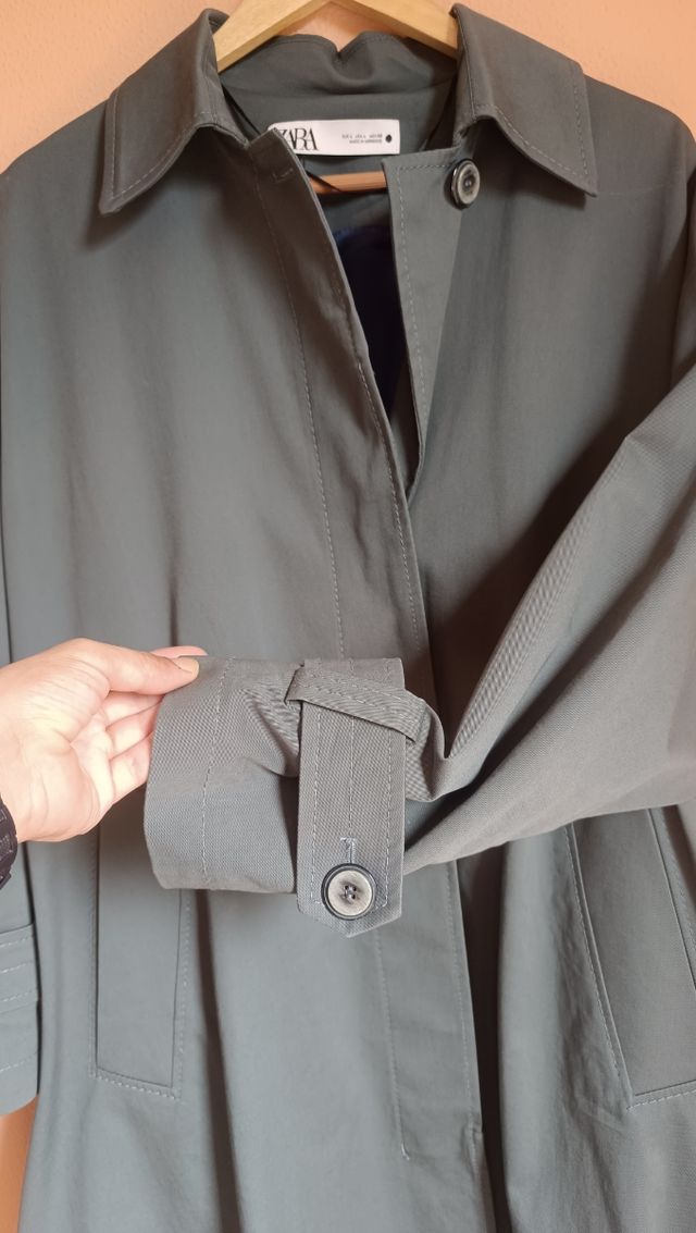 Gabardina Zara L - Verde Oliva