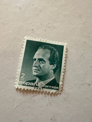 Sello España Juan Carlos I - 2 ptas