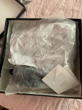 Sandalias tacón glitter negras