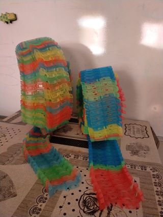 Pista Coches Multicolor