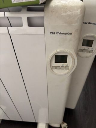 2 Radiadores Orbegozo blancos