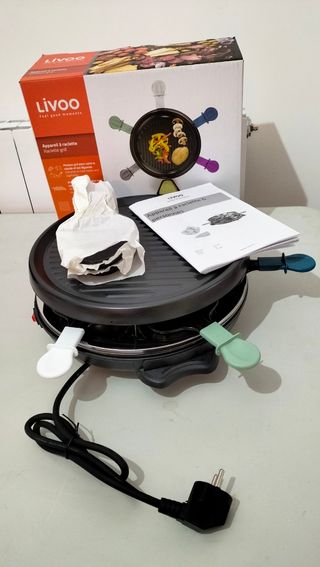 Parrilla eléctrica Livoo para Raclette 6 personas
