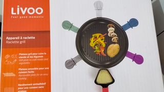Parrilla eléctrica Livoo para Raclette 6 personas