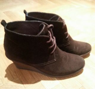 SPRINGFIELD Botines serraje de piel