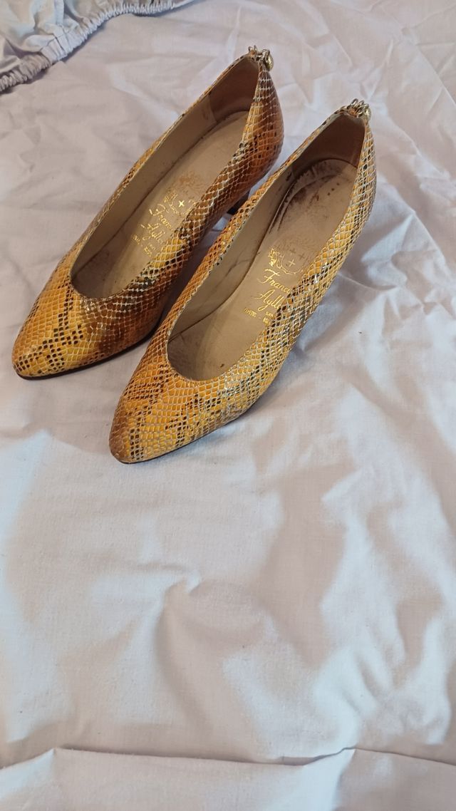 Zapatos tacón serpiente altura del tacón  6cm