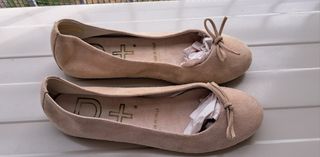 Ballerine scamosciate beige n.37