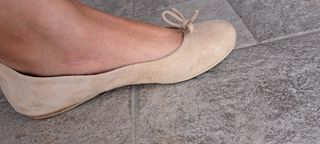 Ballerine scamosciate beige n.37