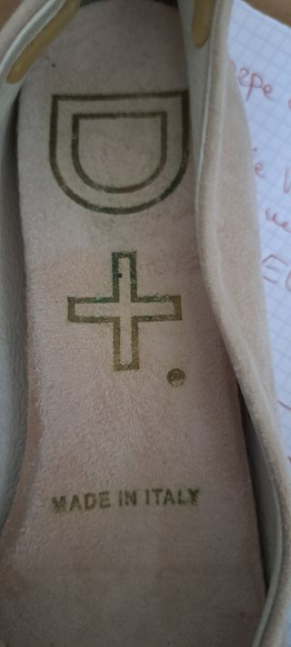 Ballerine scamosciate beige n.37