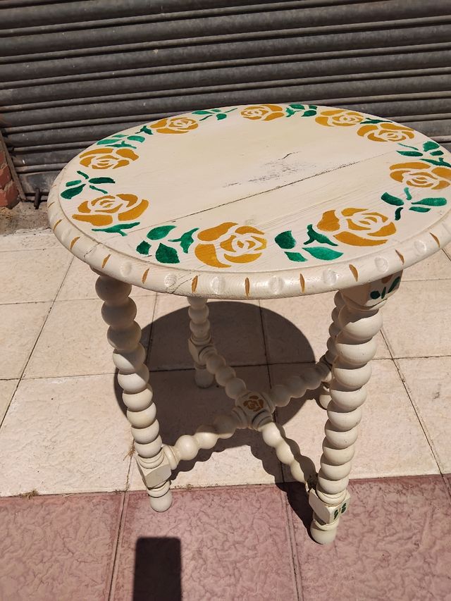 Mesita auxiliar vintage