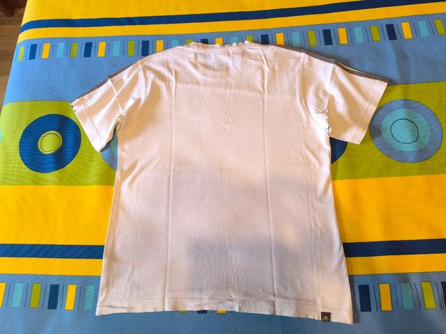 Camiseta corta Adidas blanca
