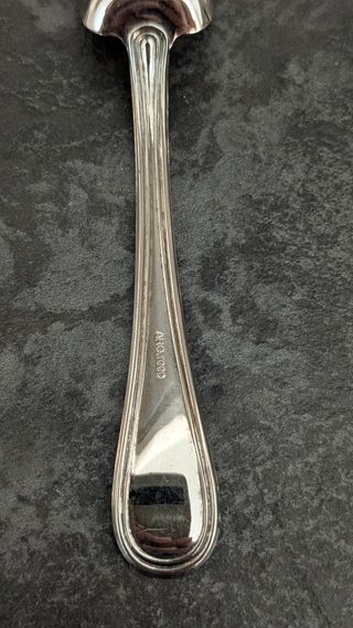 Cucchiaino da zucchero argento vintage