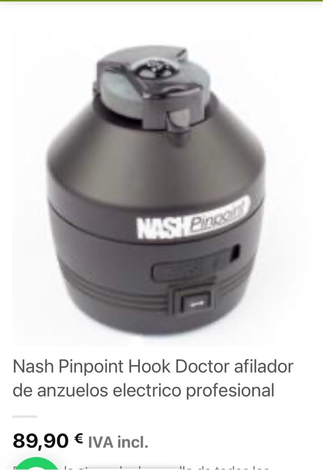 Nash Pinpoint Hook Doctor - Afilador Anzuelos