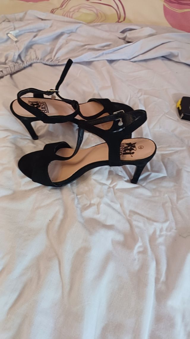 Sandalias BASIL negras, talla 38