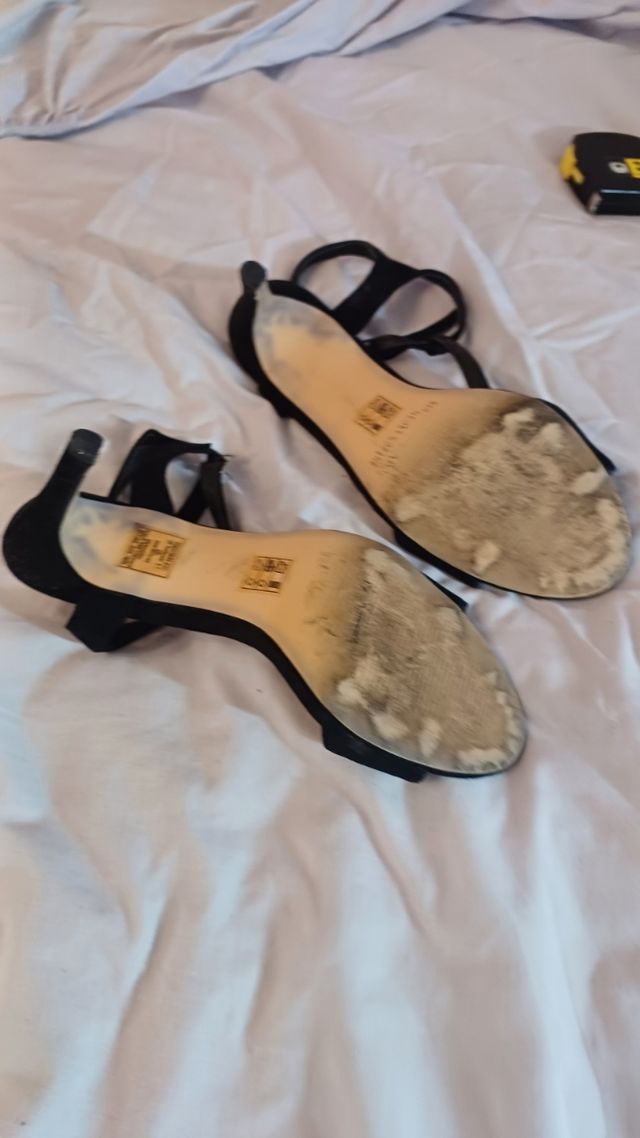 Sandalias BASIL negras, talla 38