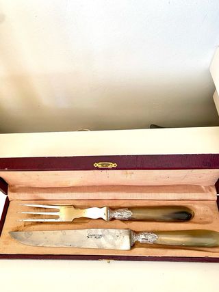 Juego de trinchar antiguo Grissolange Pouzet – Fra