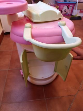 Bañera cambiador bebé
