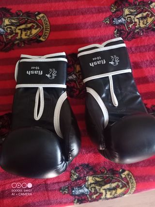 Guantes boxeo Leone y Outshock Advance de 10oz.