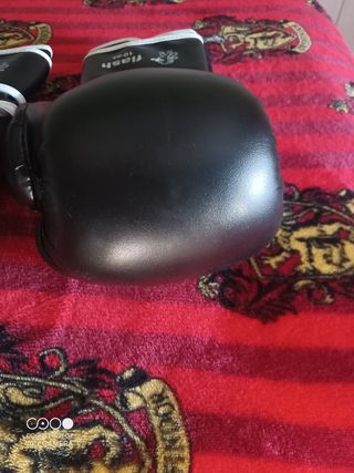 Guantes boxeo Leone y Outshock Advance de 10oz.