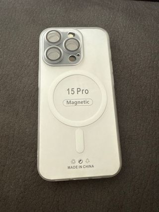 Fundas iPhone 15 Pro - 4 unidades