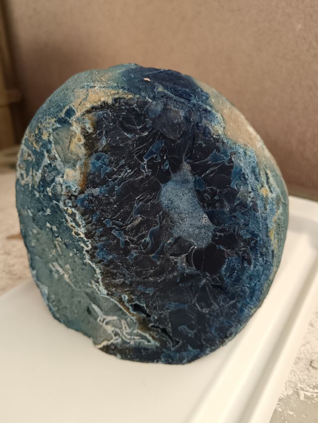 Geode Agata Brasiliana Blu