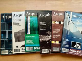 Lote revistas Arquitectura Viva y AV proyectos