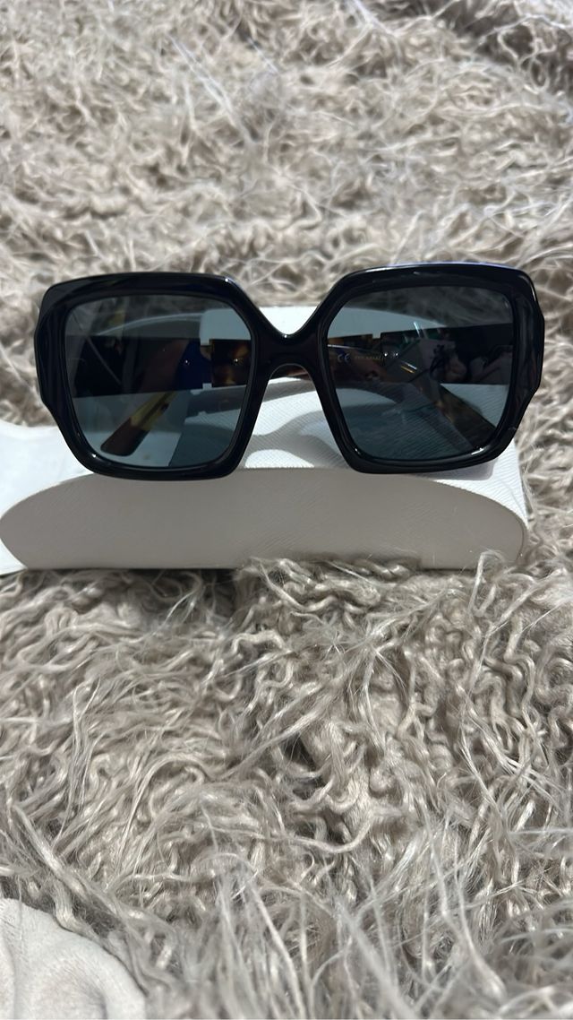 Óculos Prada - Preto/Castanho