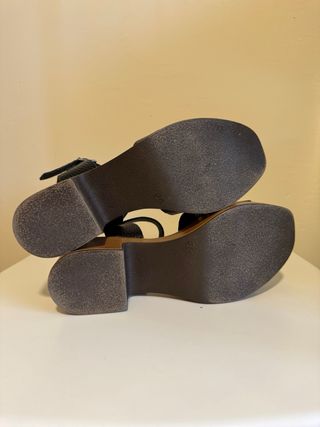 Sandalias plataforma negras