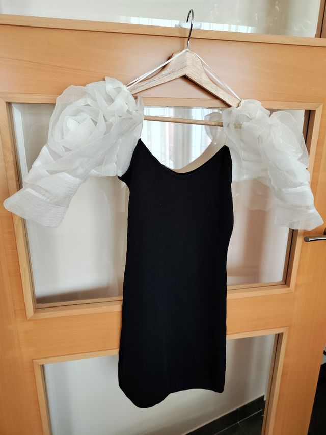 Vestido negro Zara - Talla M
