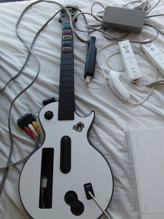Wii + Guitarra + Wii Fit