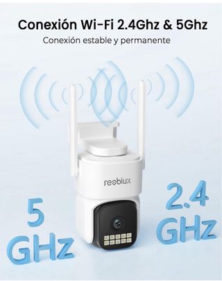 Cámara Vigilancia Exterior con 2,4G/5G