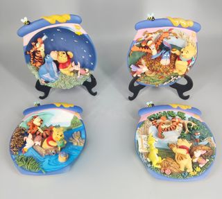 Pratos Winnie The Pooh - Colecção (x4)